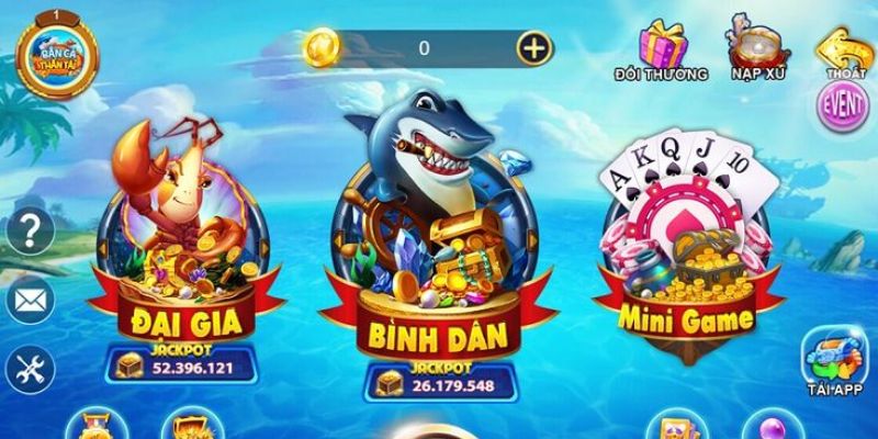 Tổng quan về game bắn cá thần tài